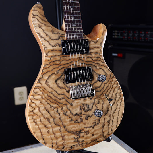 PRS SE "Exotic" Custom 24 Swamp Ash Burl Limited Edition Natural