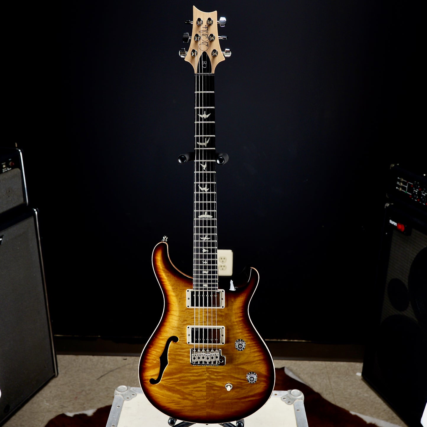 PRS CE 24 Semi-Hollow Livingston Lemondrop w/ 57/08 Pups