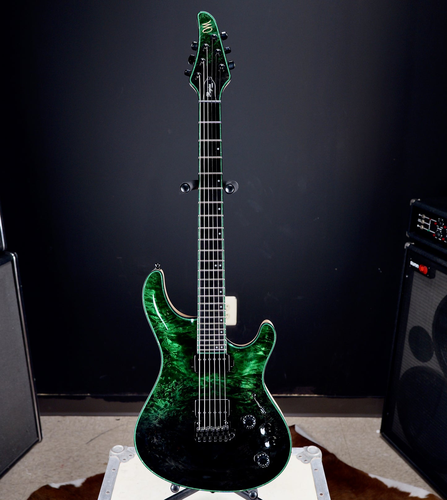 Mayones Regius Core V24 Black-Green Horizon