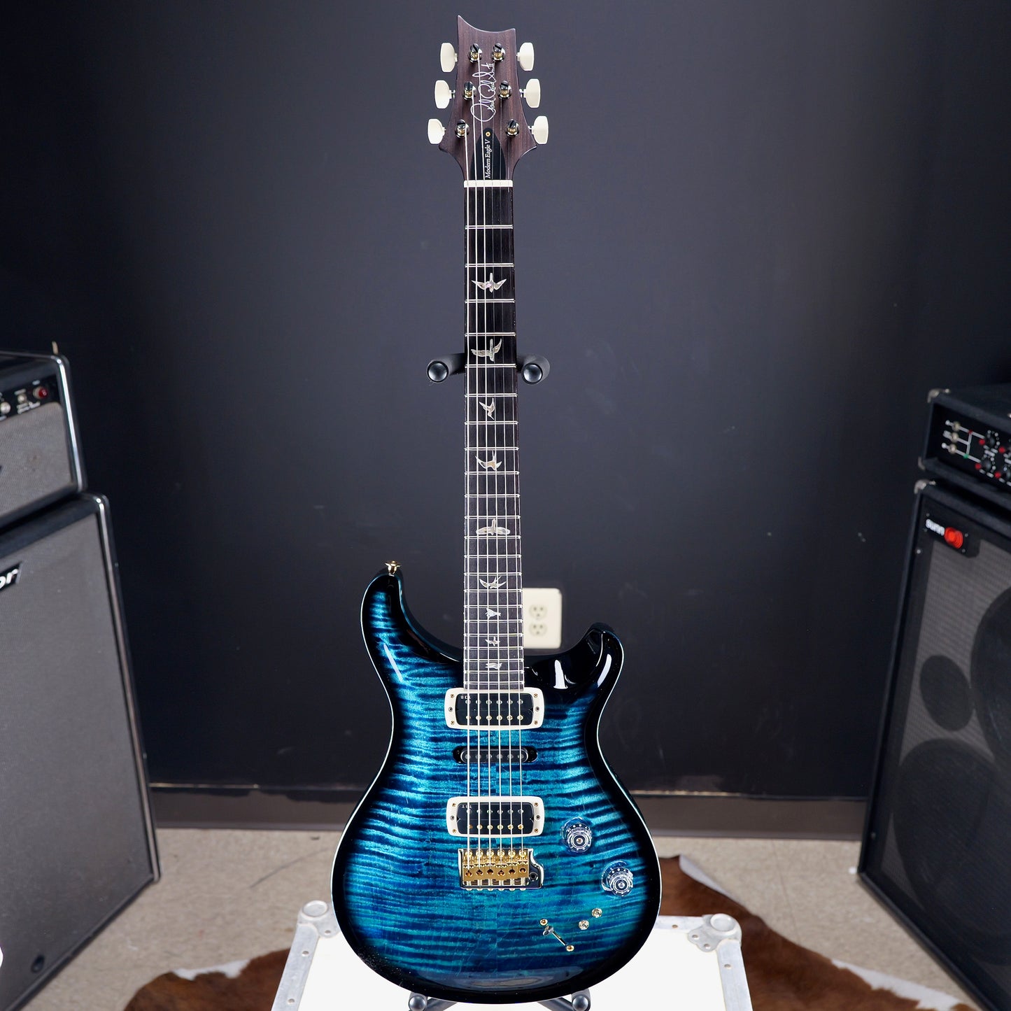 PRS Modern Eagle V 10 Top Cobalt Smokeburst