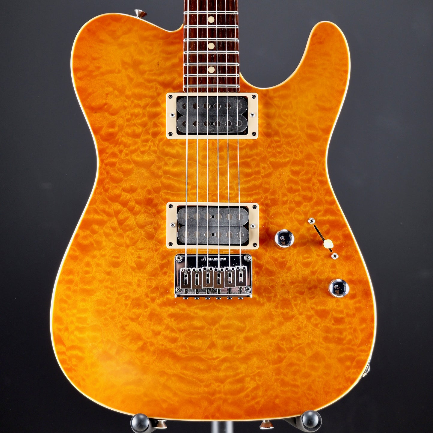 Tom Anderson Cobra Translucent Amber Burst with Binding