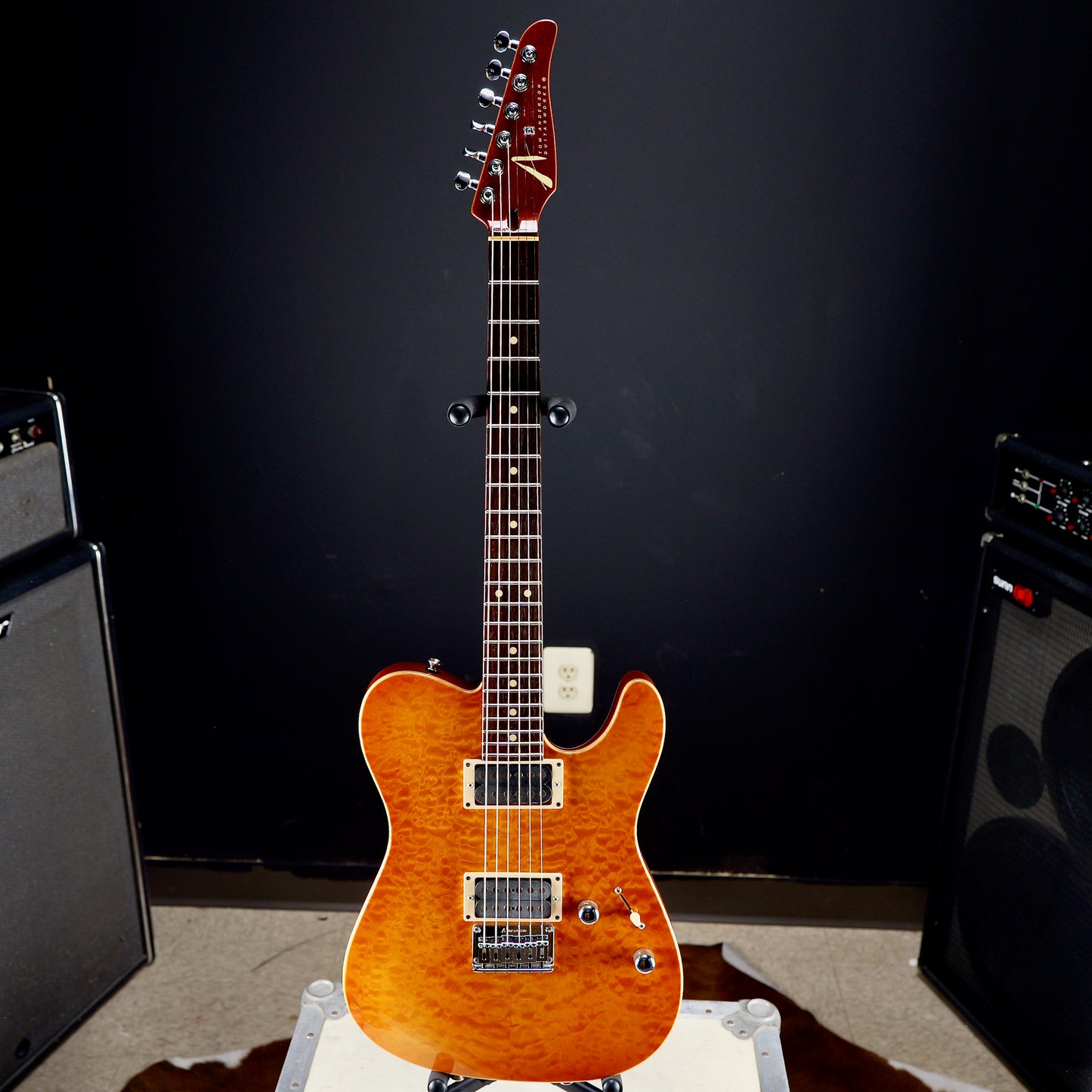 Tom Anderson Cobra Translucent Amber Burst with Binding