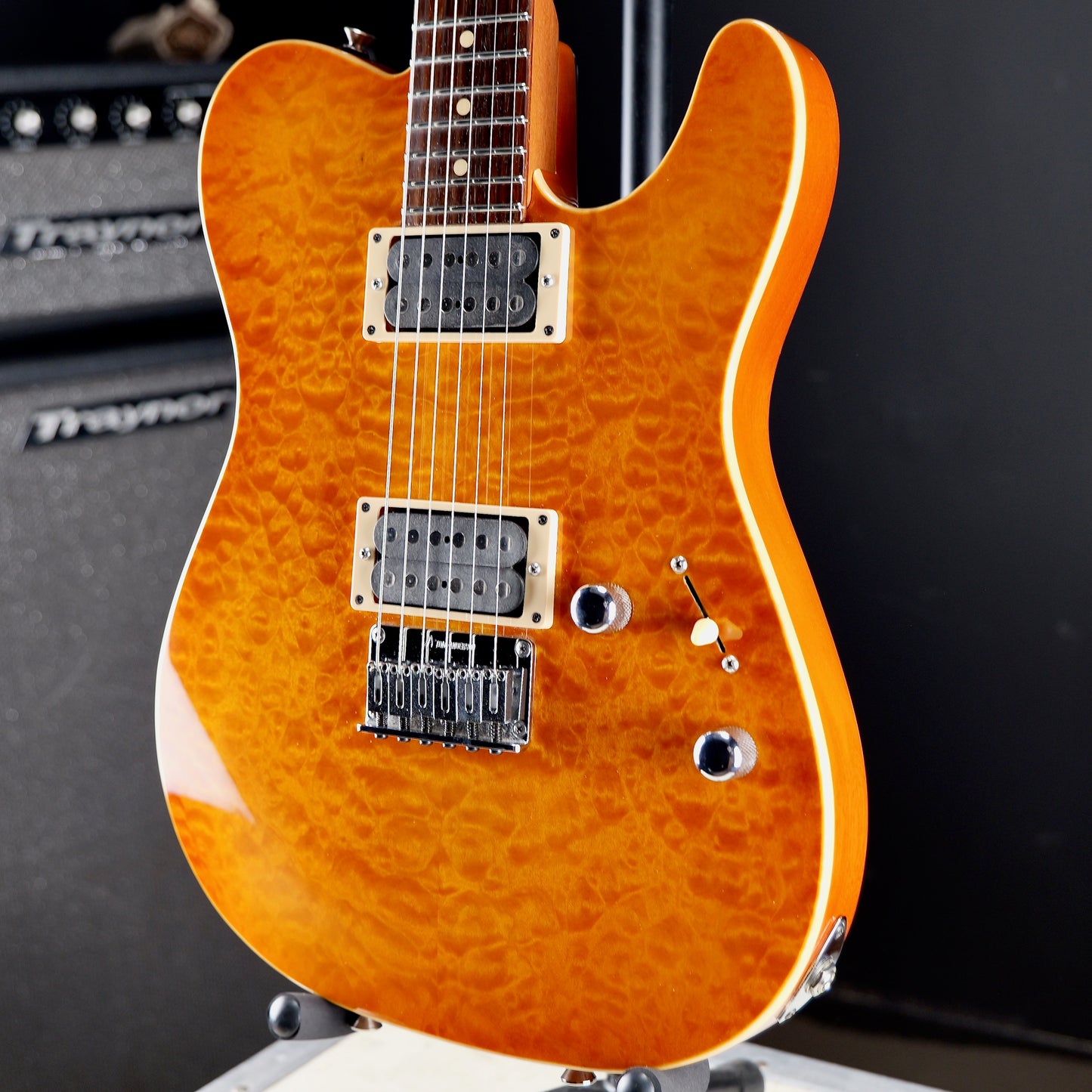 Tom Anderson Cobra Translucent Amber Burst with Binding