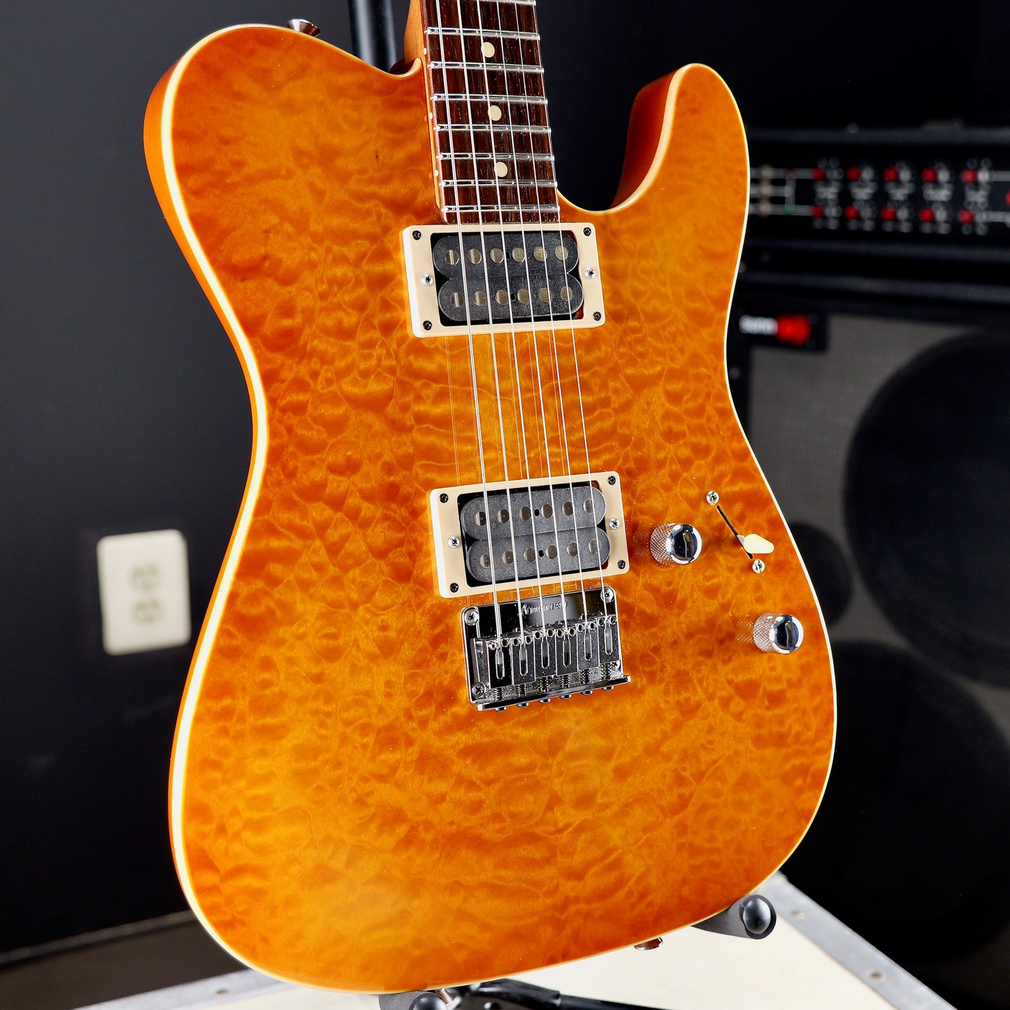 Tom Anderson Cobra Translucent Amber Burst with Binding