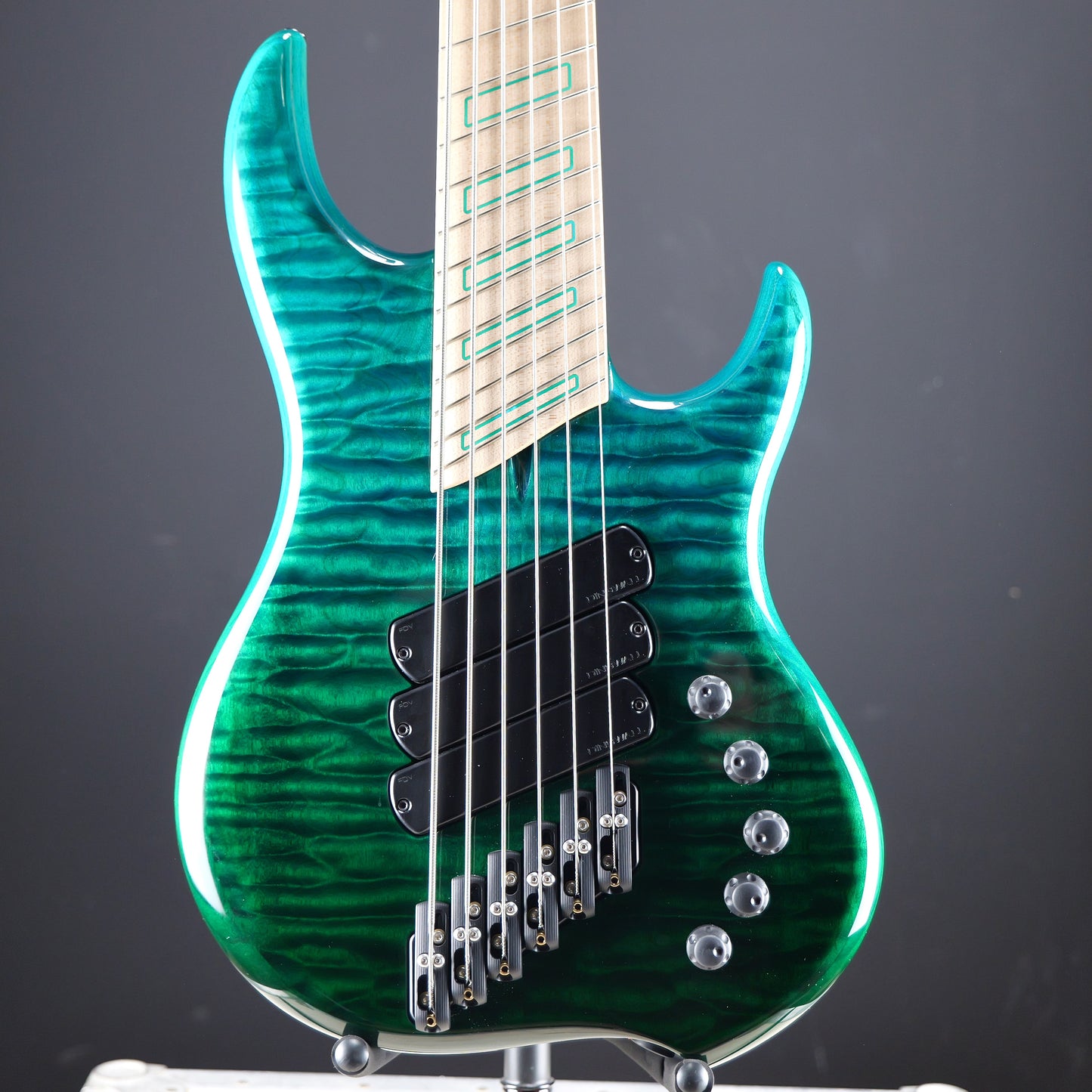 Dingwall Z3 6 String Green to Turquoise Fade