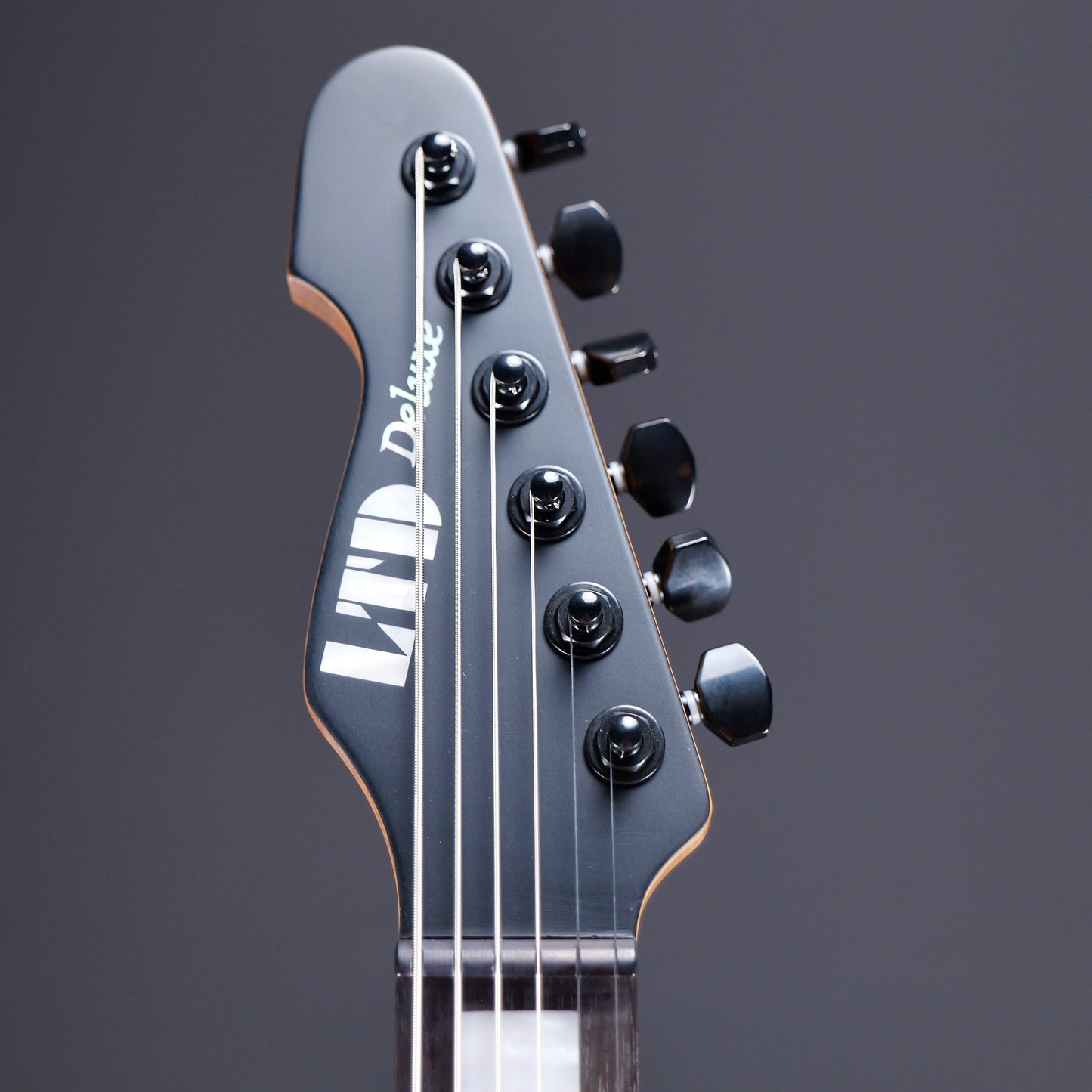 ESP LTD XJ-1 HT Baritone Silver Blast