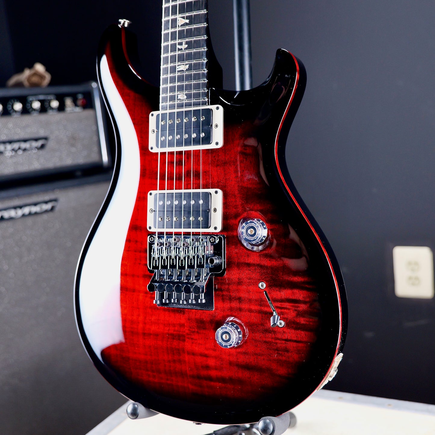 PRS Custom 24 "Floyd" Fire Smokeburst