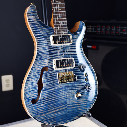 PRS 40th Anniversary Custom 24-08 Semi-Hollow Limited Edition 10 Top Faded Whale Blue