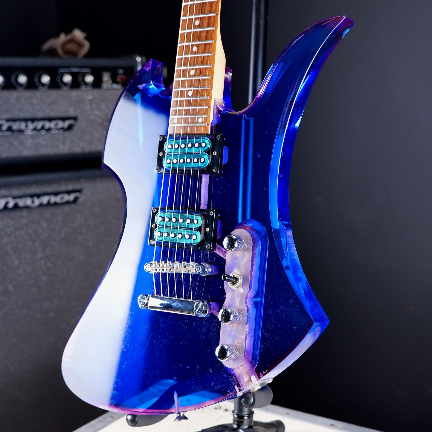 B.C. Rich Mockingbird Acrylic Ice Blue