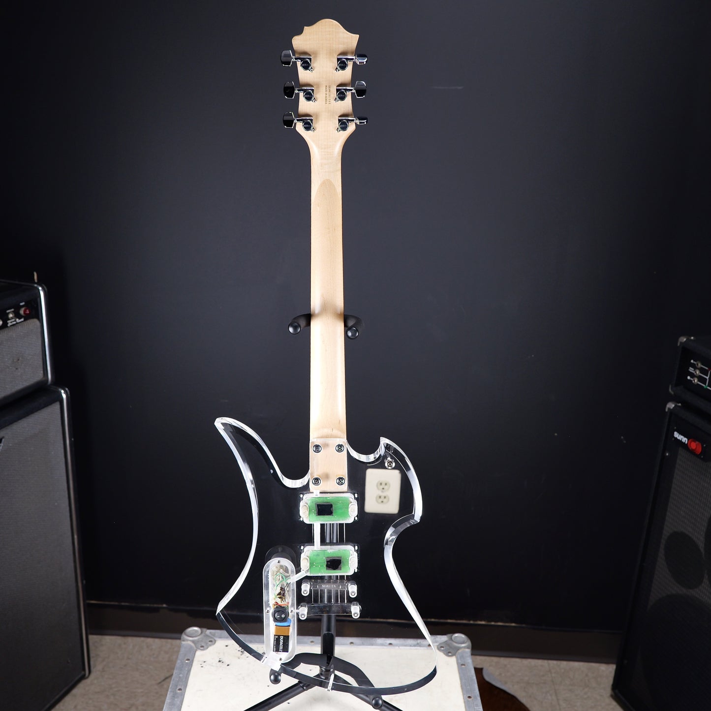 B.C. Rich Mockingbird Acrylic Clear