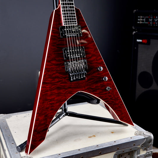 ESP LTD Ninja 600 Michael Amott Signature See Thru Red