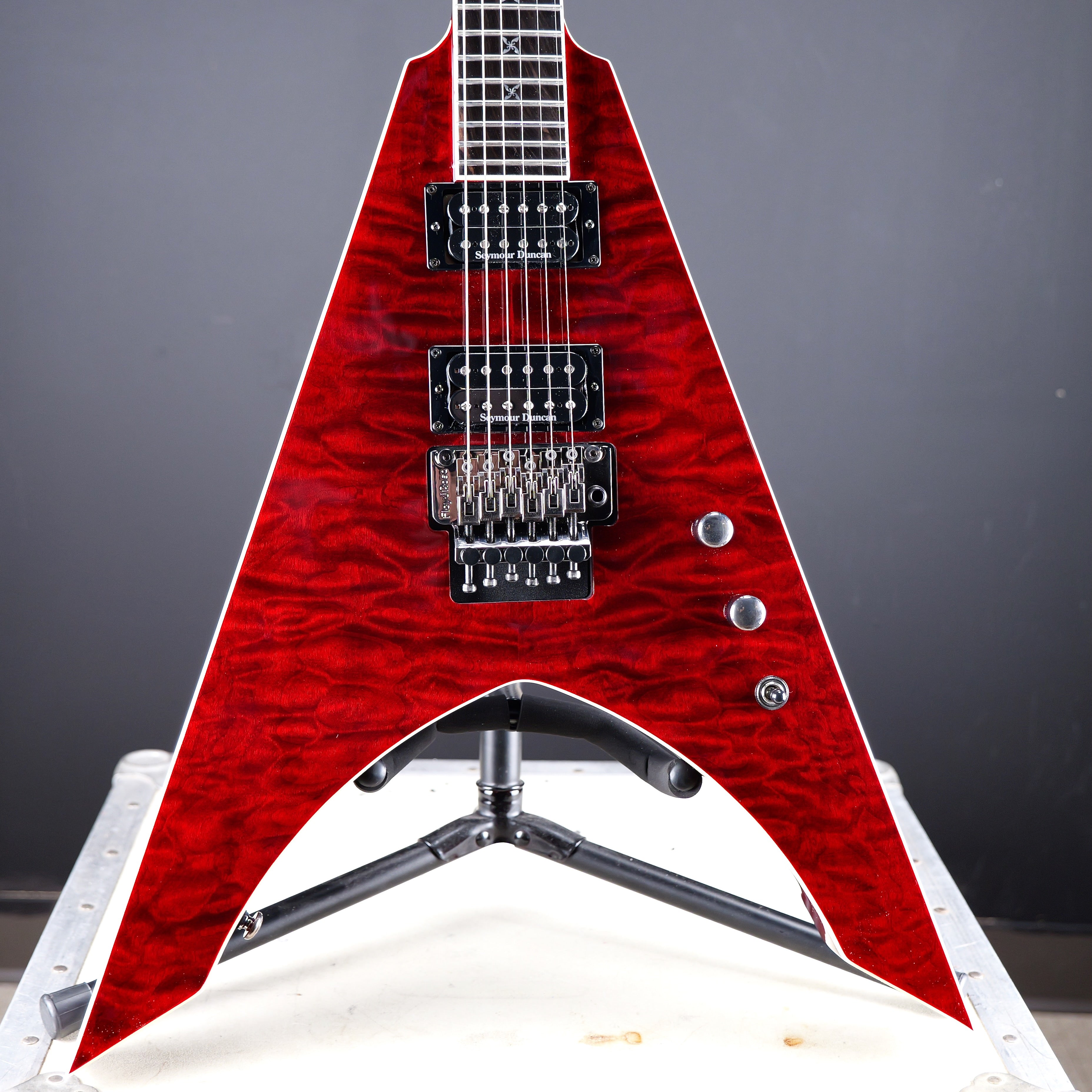 ESP LTD Ninja 600 Michael Amott Signature See Thru Red – Matt's
