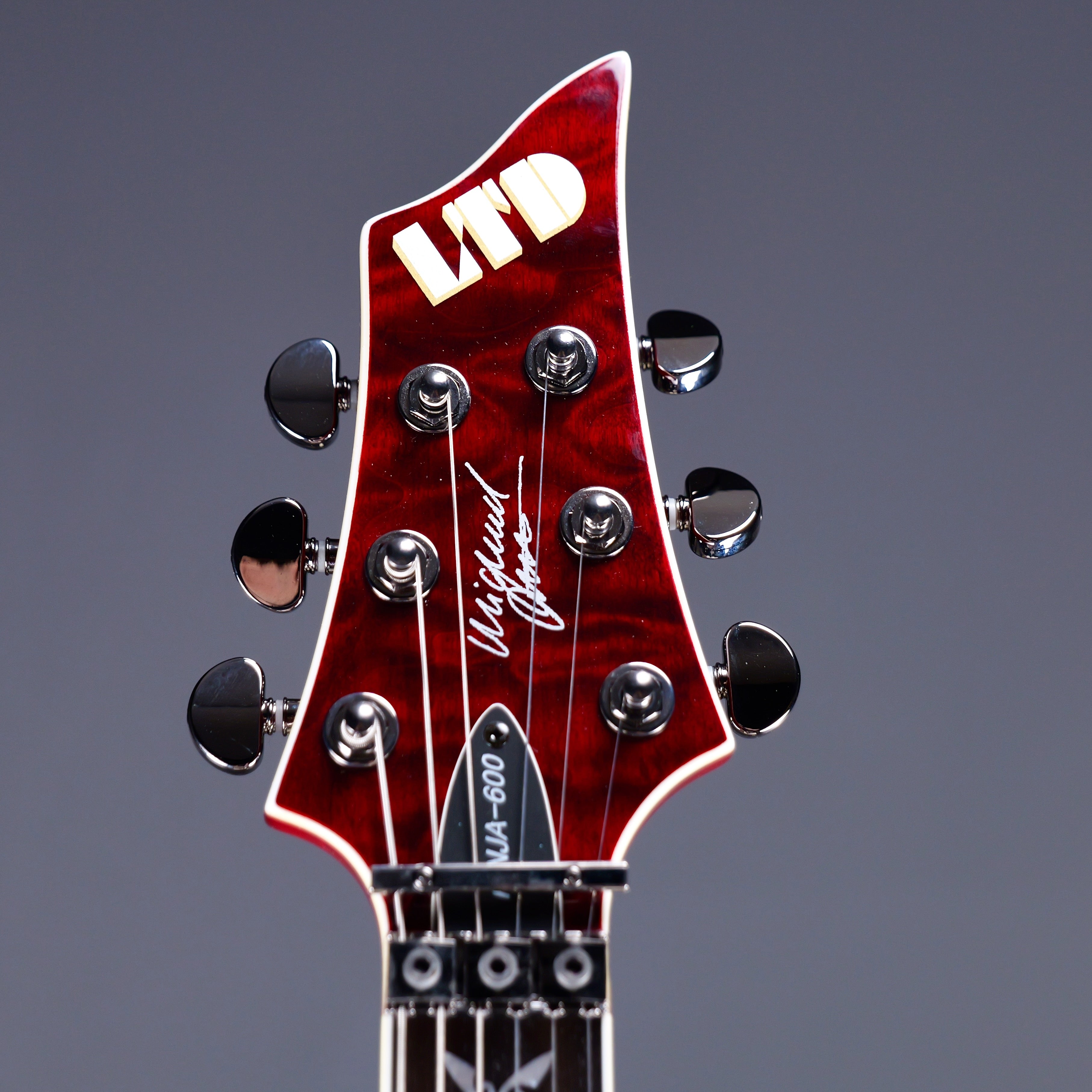 ESP LTD Ninja 600 Michael Amott Signature See Thru Red