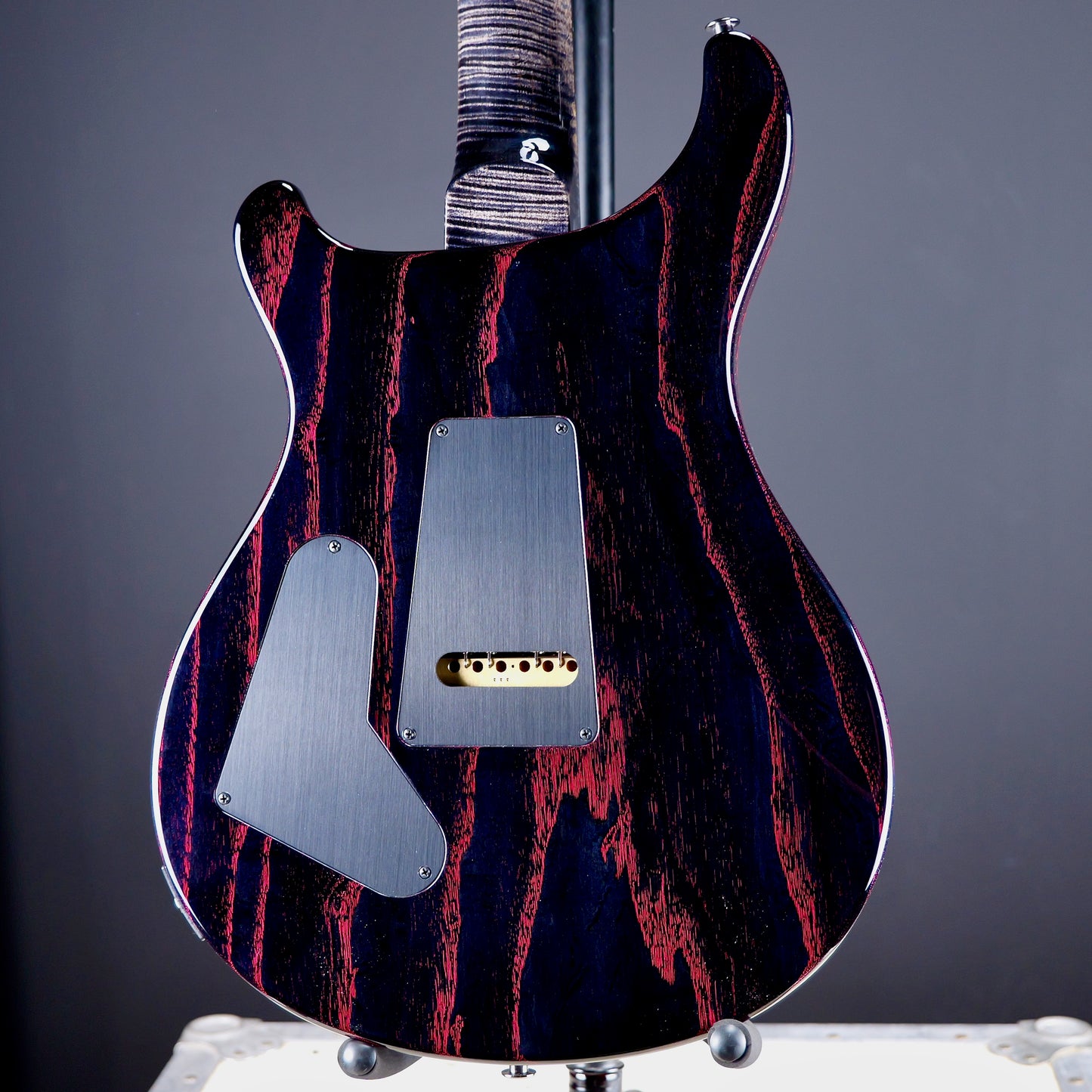 PRS Private Stock Custom 24/08 Blood Red / Black Wash w Matching Grainfill