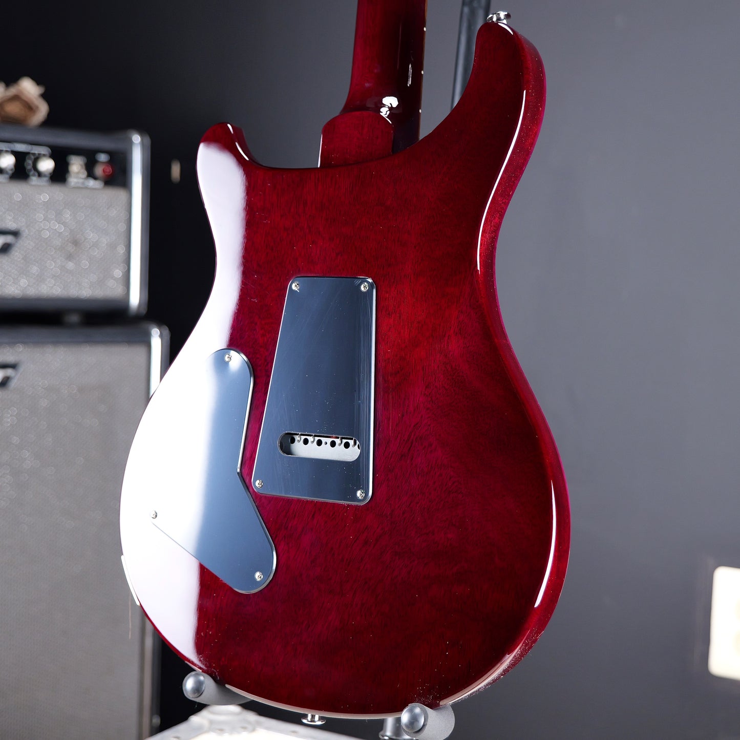 PRS S2 Custom 24-08 Faded Gray Black Purple Burst