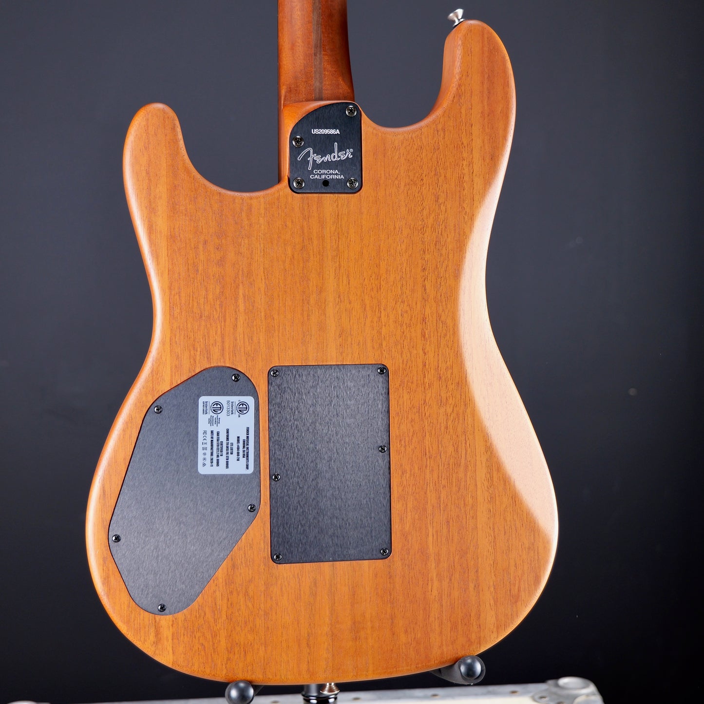 Fender American Acoustasonic Strat Ebony Fingerboard Black