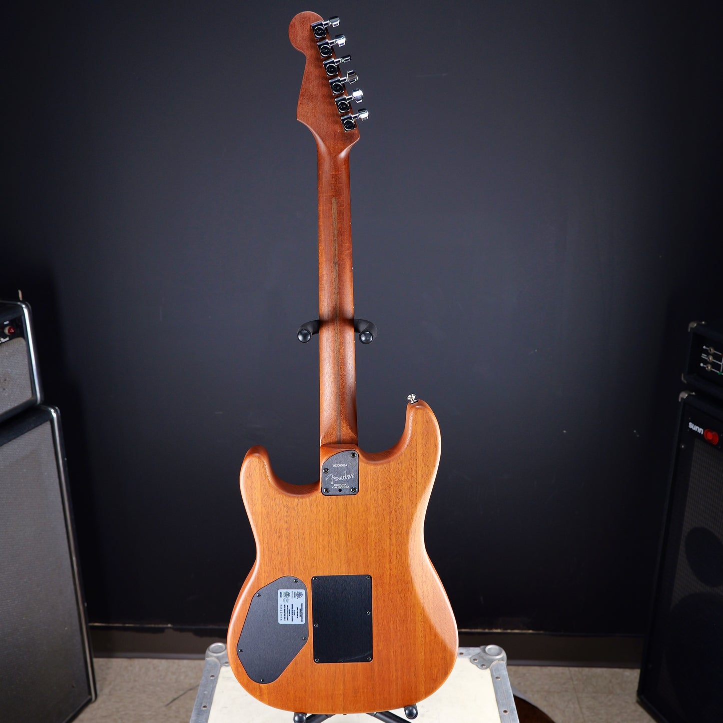 Fender American Acoustasonic Strat Ebony Fingerboard Black