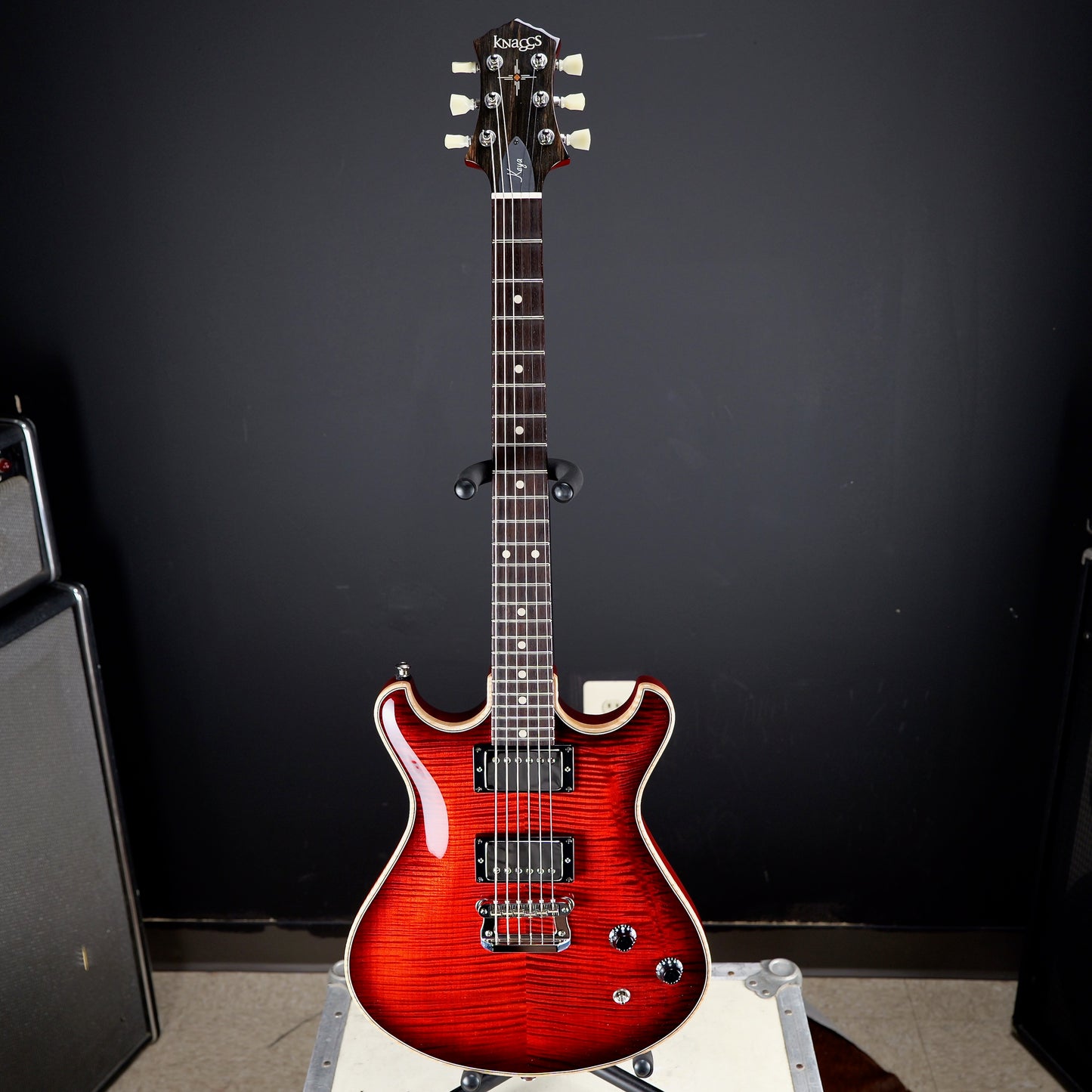 Knaggs Keya Indian Red Burst
