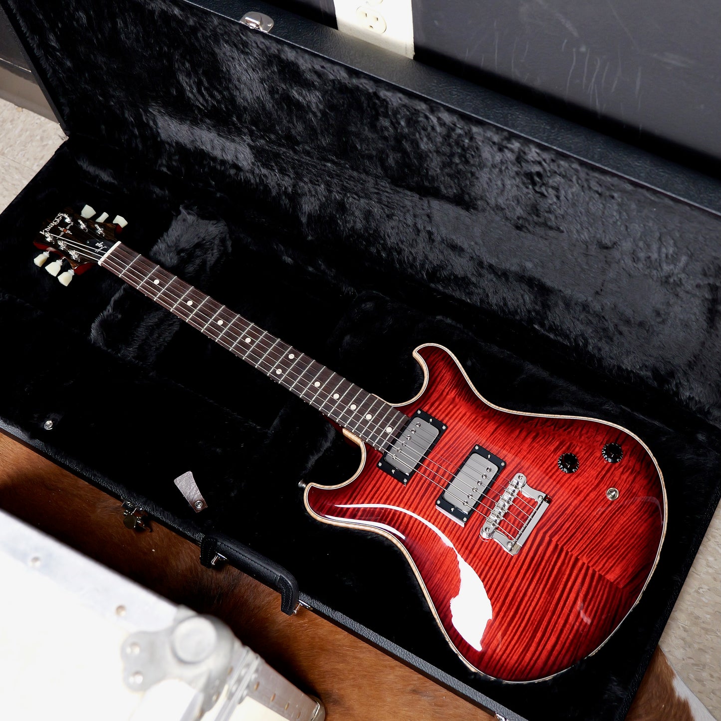 Knaggs Keya Indian Red Burst