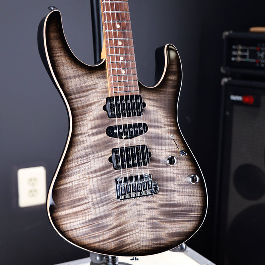 Suhr Modern Plus Faded Trans Charcoal Burst