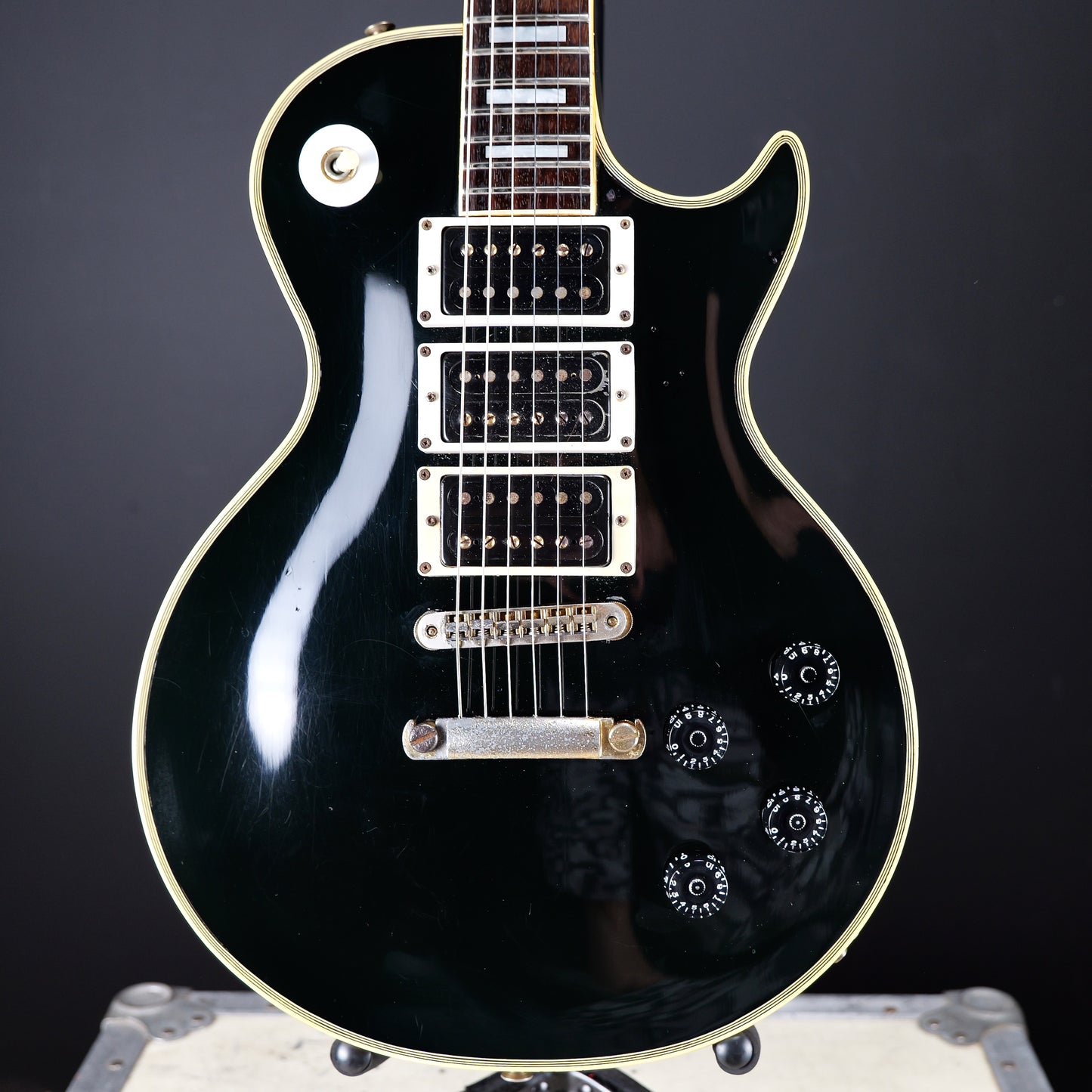 Greco EG600 Les Paul Custom Black