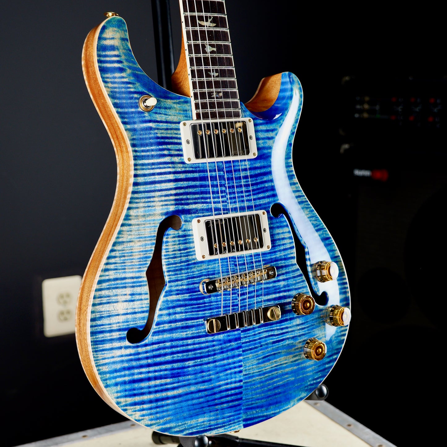 PRS McCarty 594 Hollowbody II 10 Top Faded Blue Jean