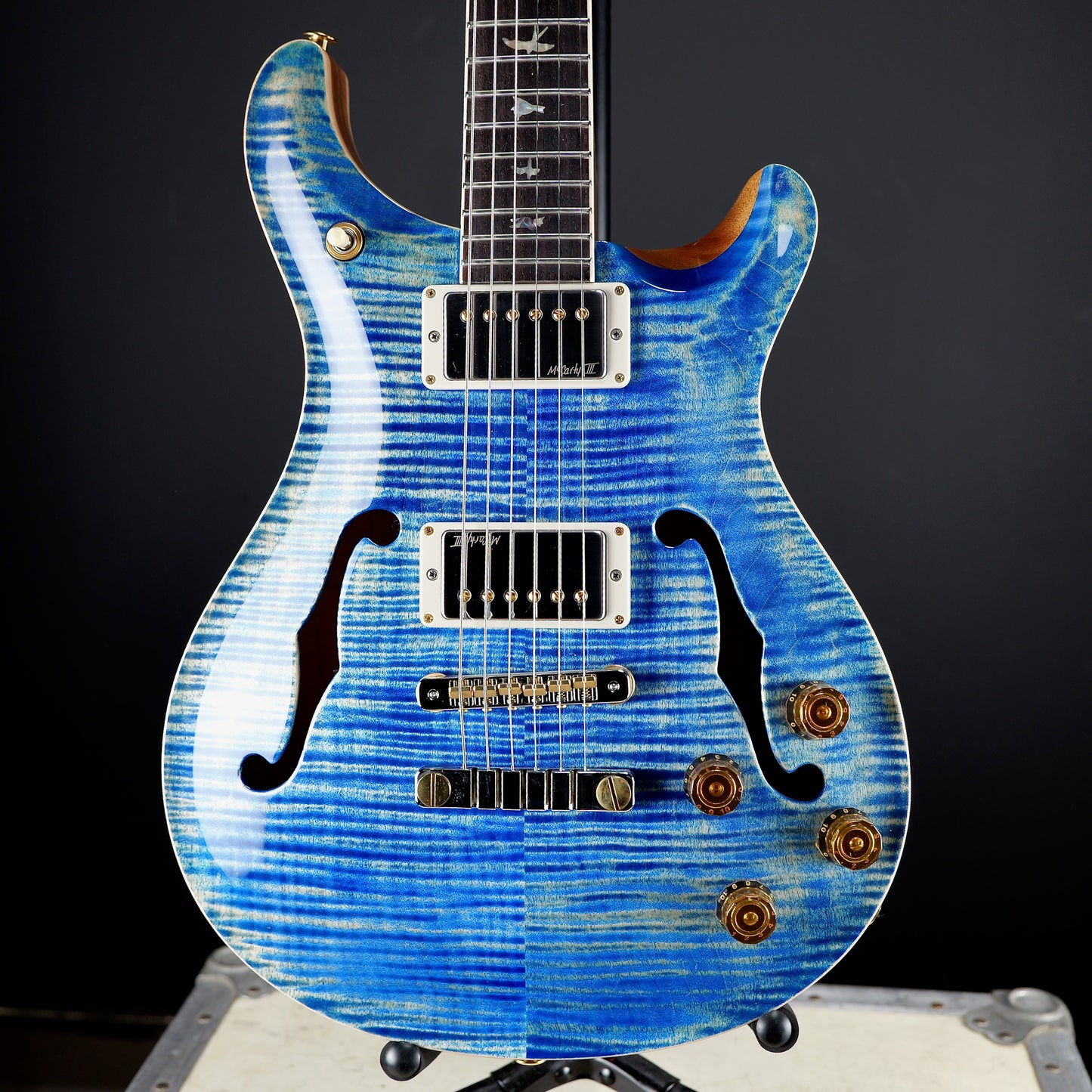 PRS McCarty 594 Hollowbody II 10 Top Faded Blue Jean