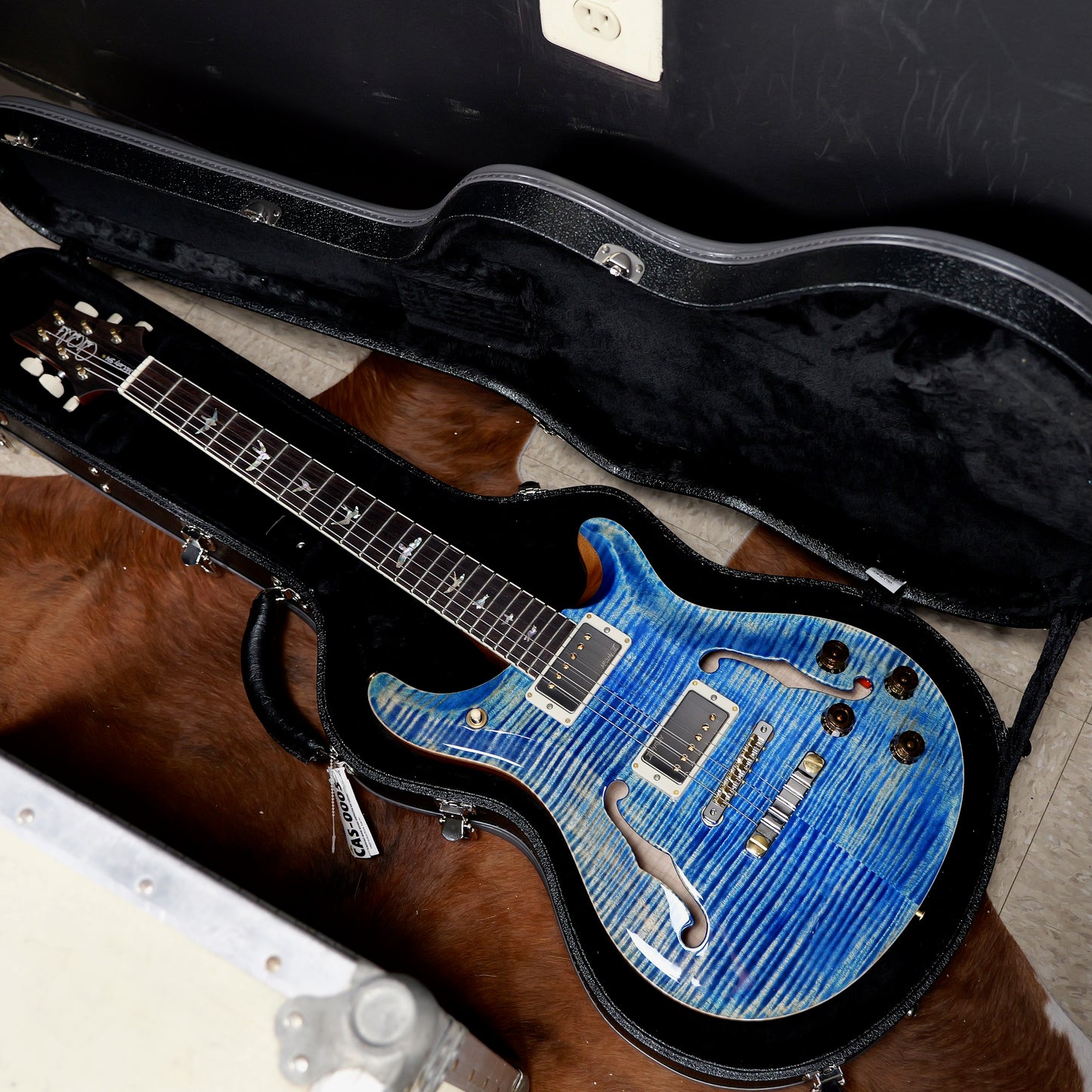 PRS McCarty 594 Hollowbody II 10 Top Faded Blue Jean