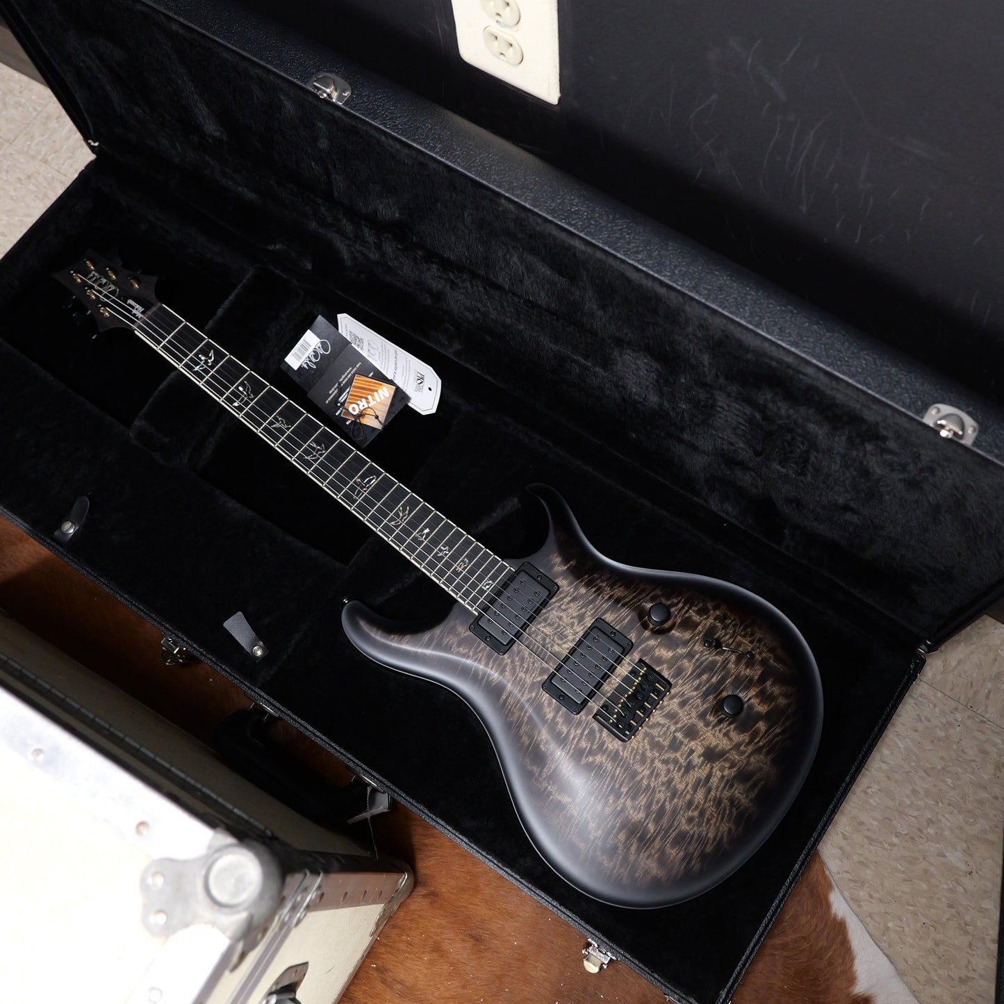 PRS Mark Holcomb Charcoal Wraparound Burst