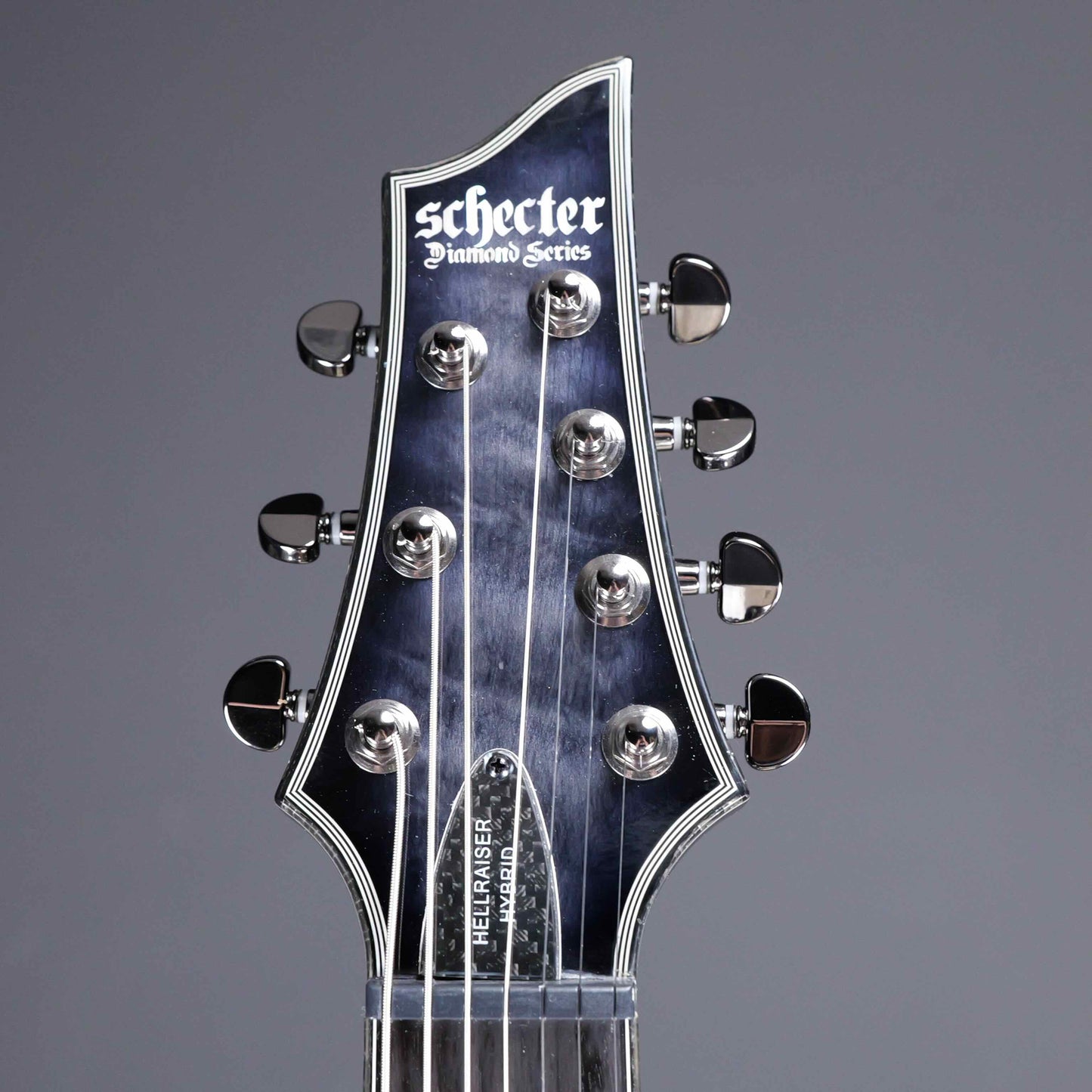 Schecter Hellraiser Hybrid C-7 Trans Black Burst