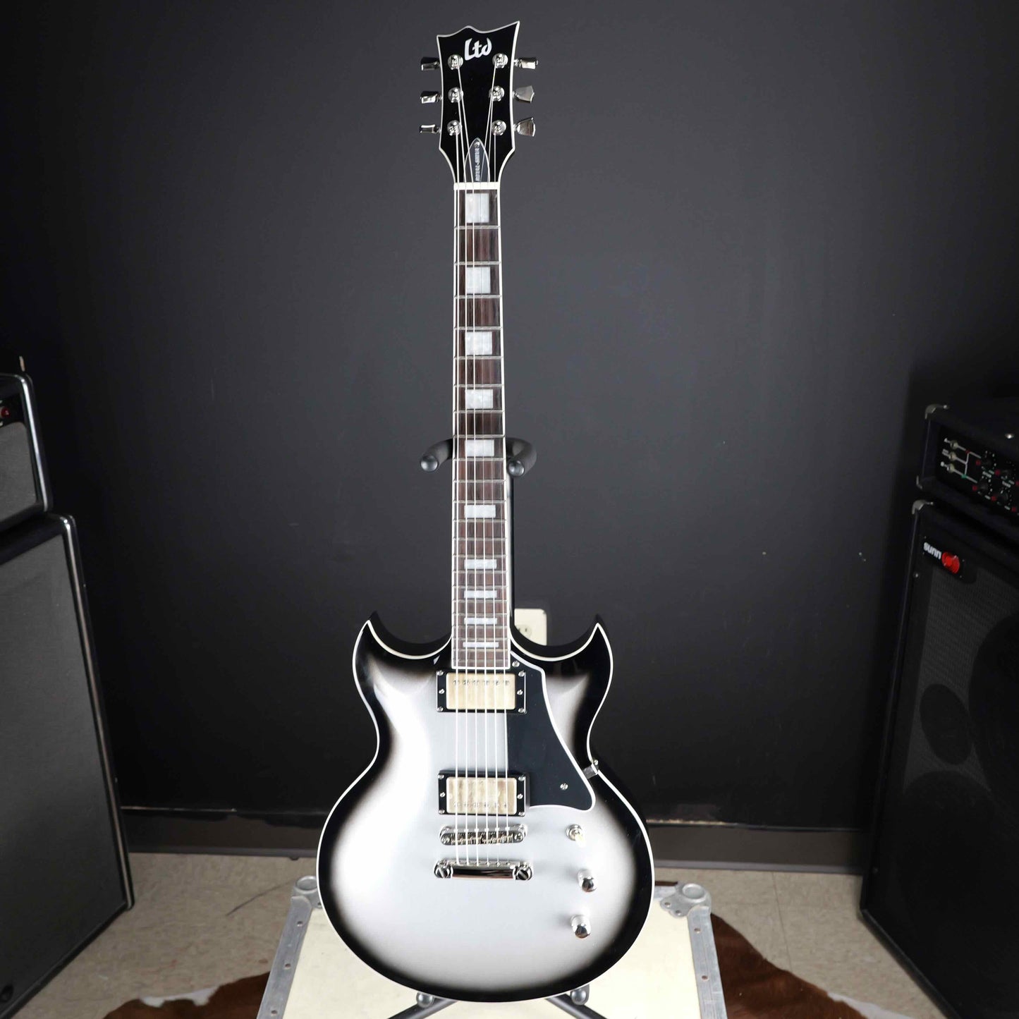ESP LTD Royal Shiva Silver Sunburst