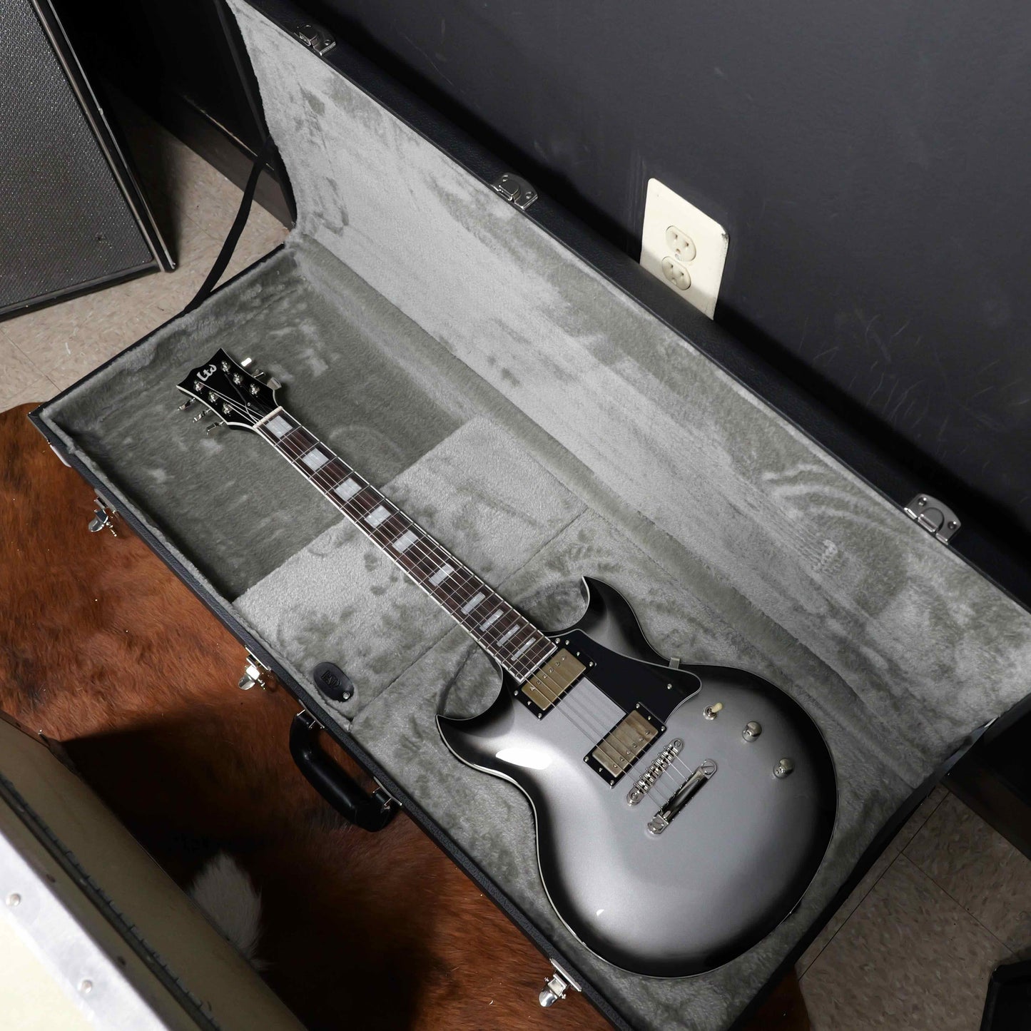 ESP LTD Royal Shiva Silver Sunburst