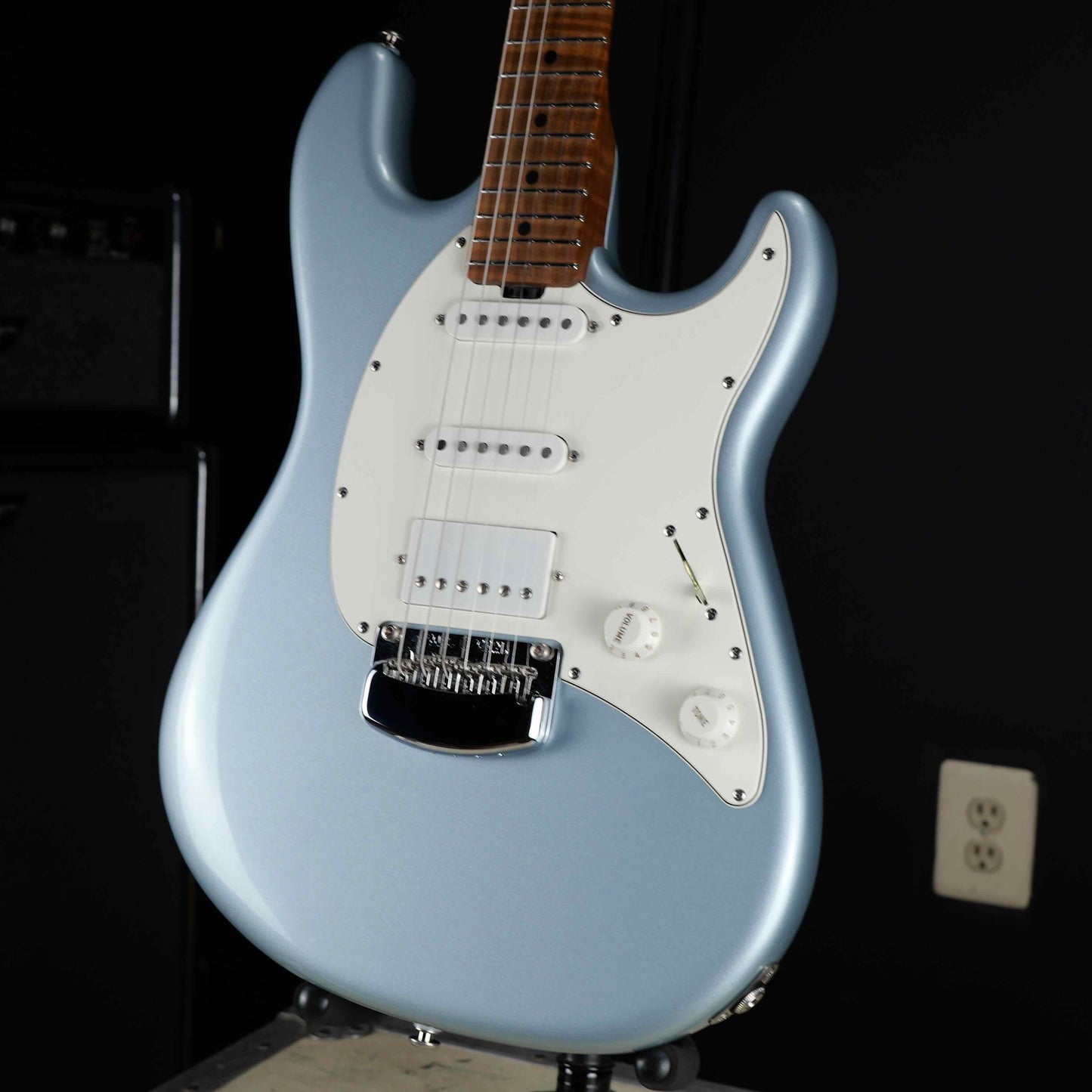 Ernie Ball Music Man Cutlass HSS Firemist Silver