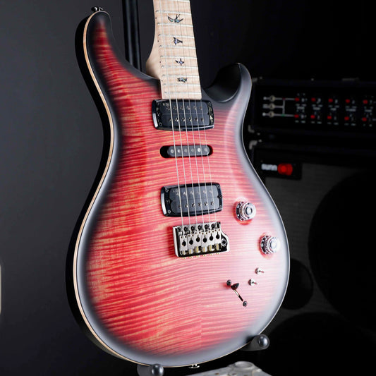 PRS Wood Library Modern Eagle V Blood Orange Smokeburst 10 Top Satin