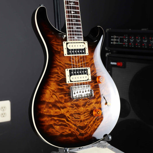 PRS SE Custom 24 Black Gold