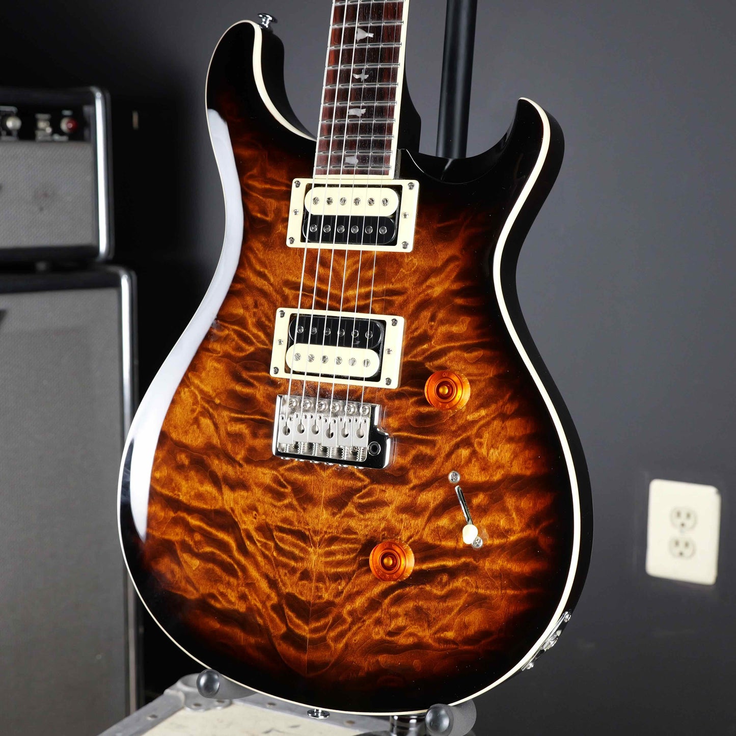 PRS SE Custom 24 Black Gold