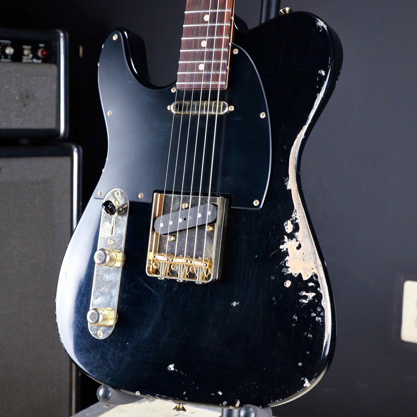 Tom Anderson Lefty T Icon Contoured Black In Distress