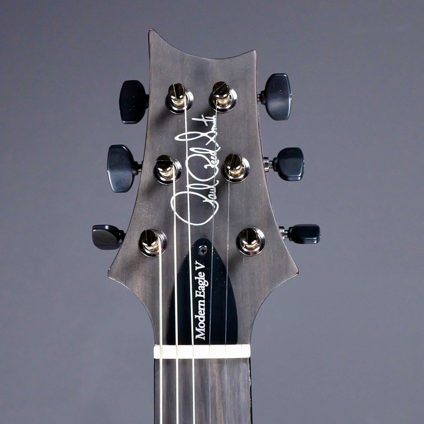 PRS Wood Library Modern Eagle V 10 Top Burnt Maple Leaf