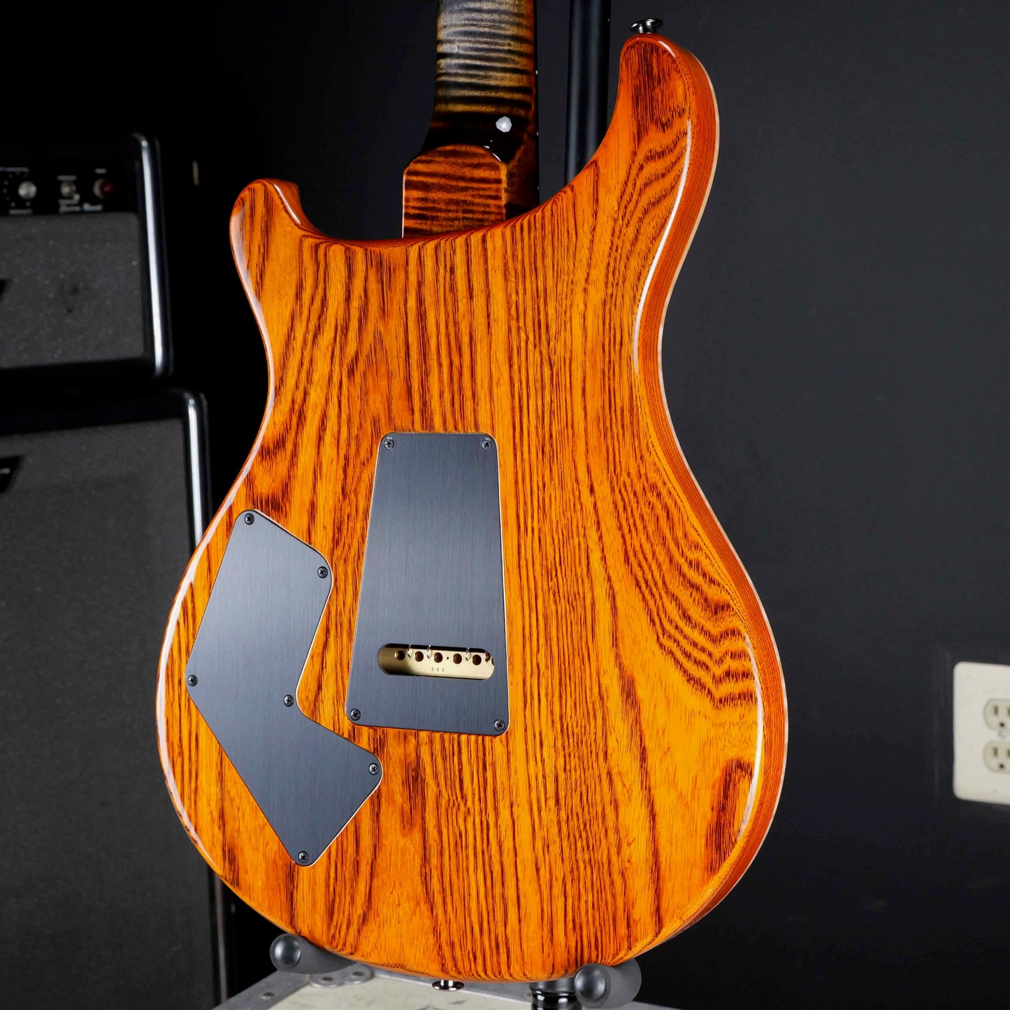 PRS Wood Library Modern Eagle V 10 Top Burnt Maple Leaf