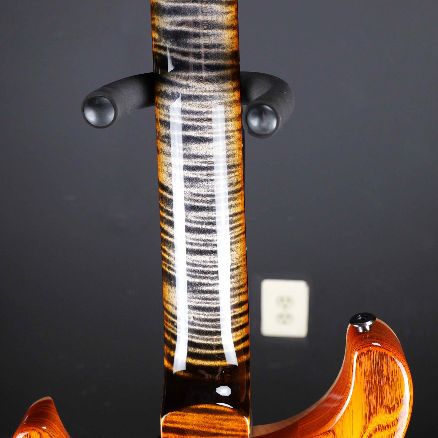 PRS Wood Library Modern Eagle V 10 Top Burnt Maple Leaf