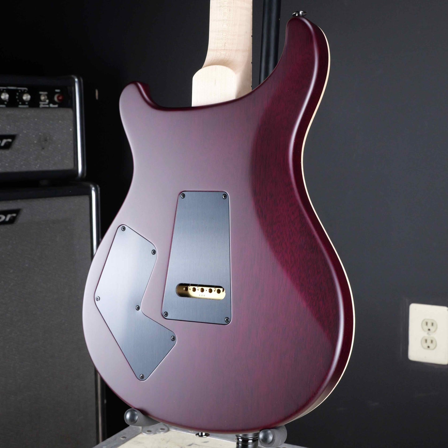 PRS Wood Library Modern Eagle V Aquableux Purple Burst 10 Top Satin