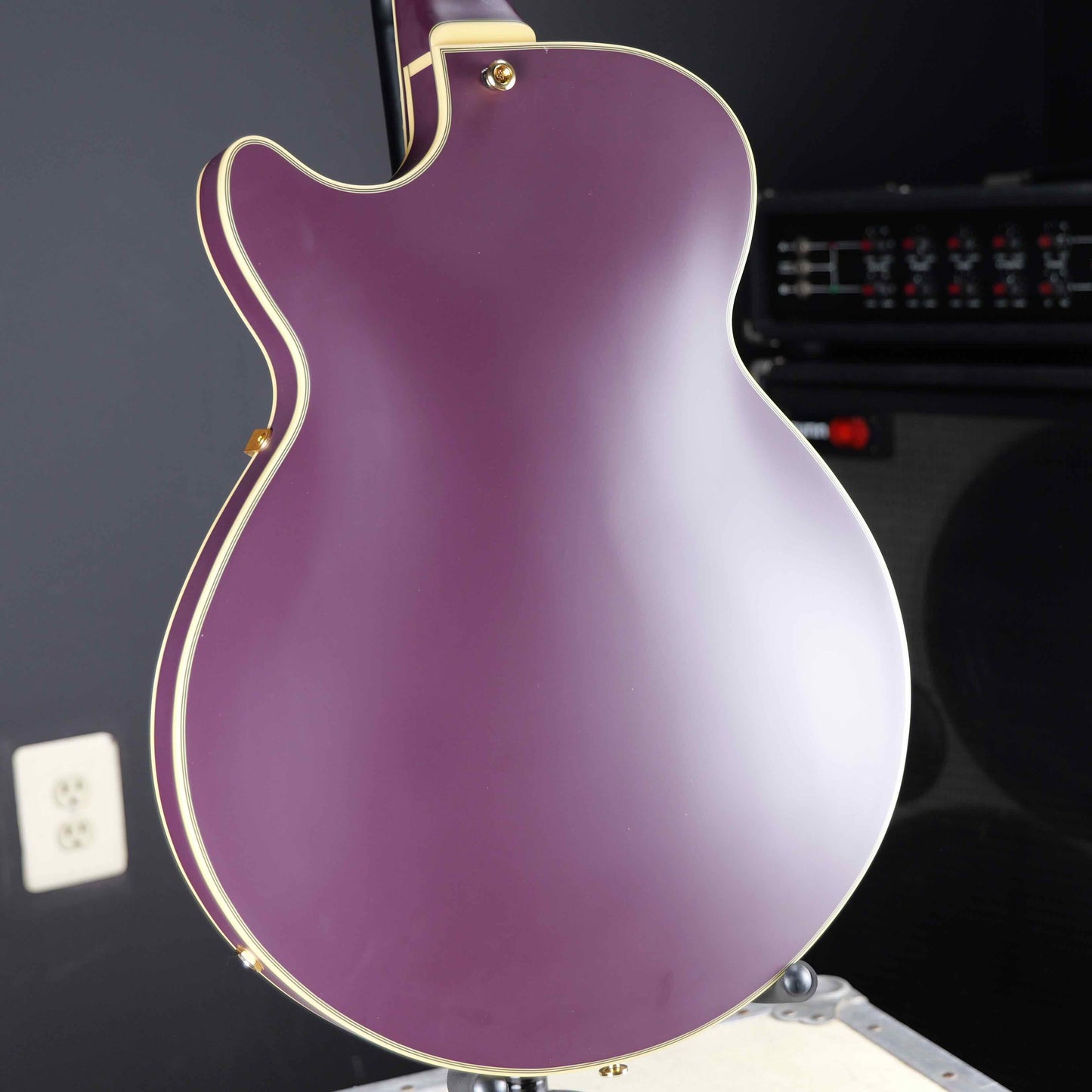 D'Angelico Deluxe SSSP Plum