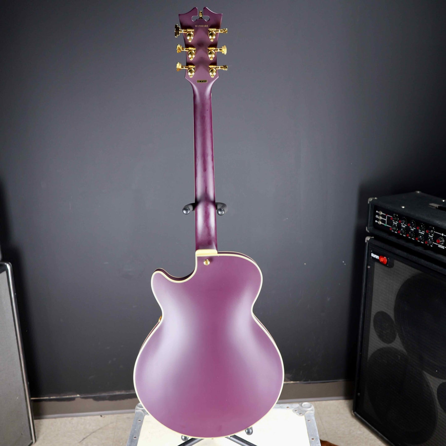 D'Angelico Deluxe SSSP Plum