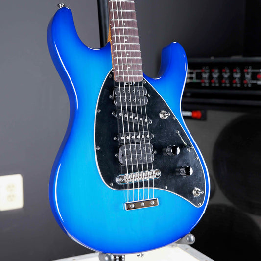 Ernie Ball Music Man Steve Morse Blue Burst