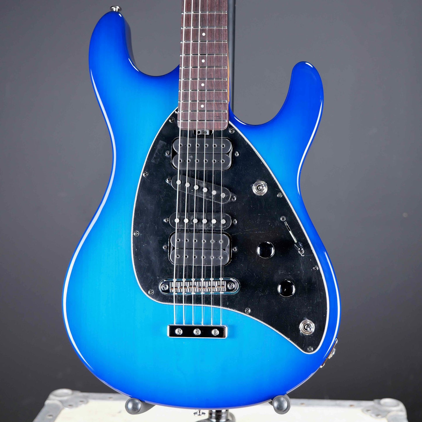 Ernie Ball Music Man Steve Morse Blue Burst
