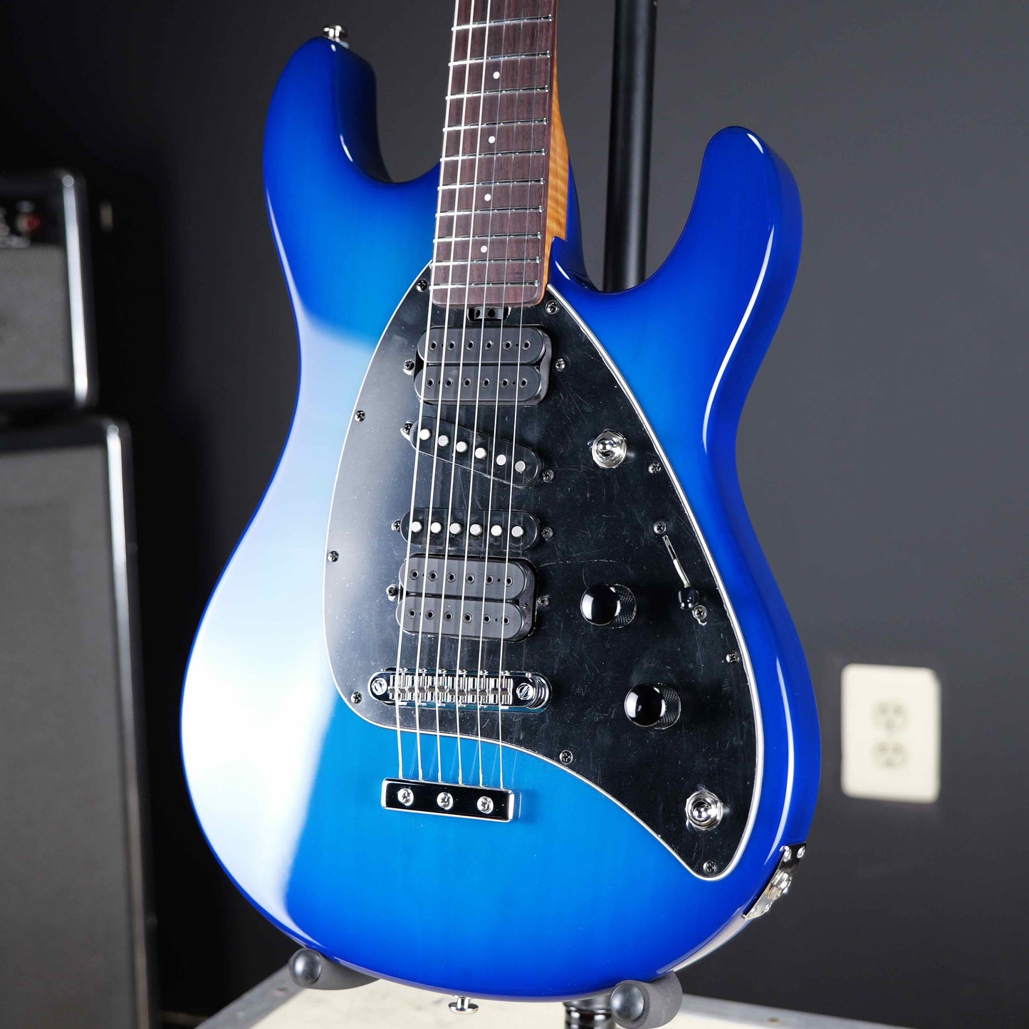 Ernie Ball Music Man Steve Morse Blue Burst