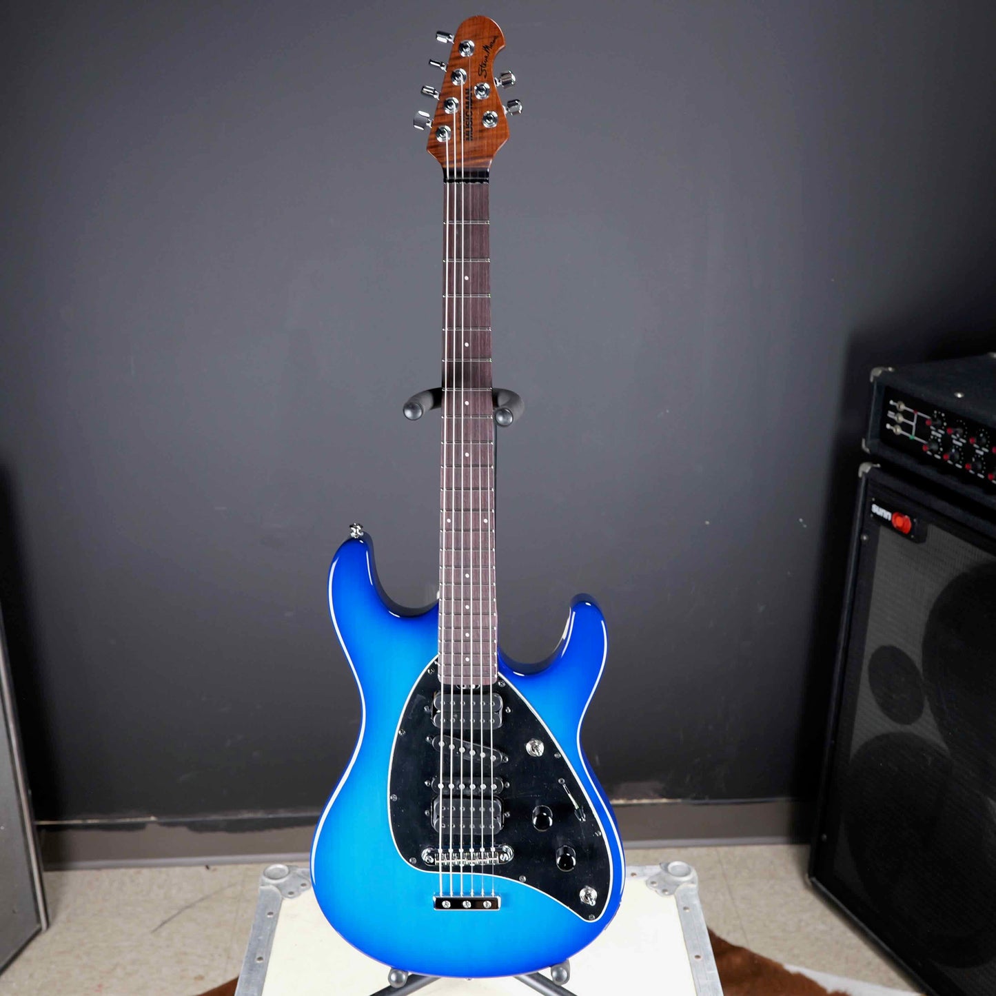 Ernie Ball Music Man Steve Morse Blue Burst