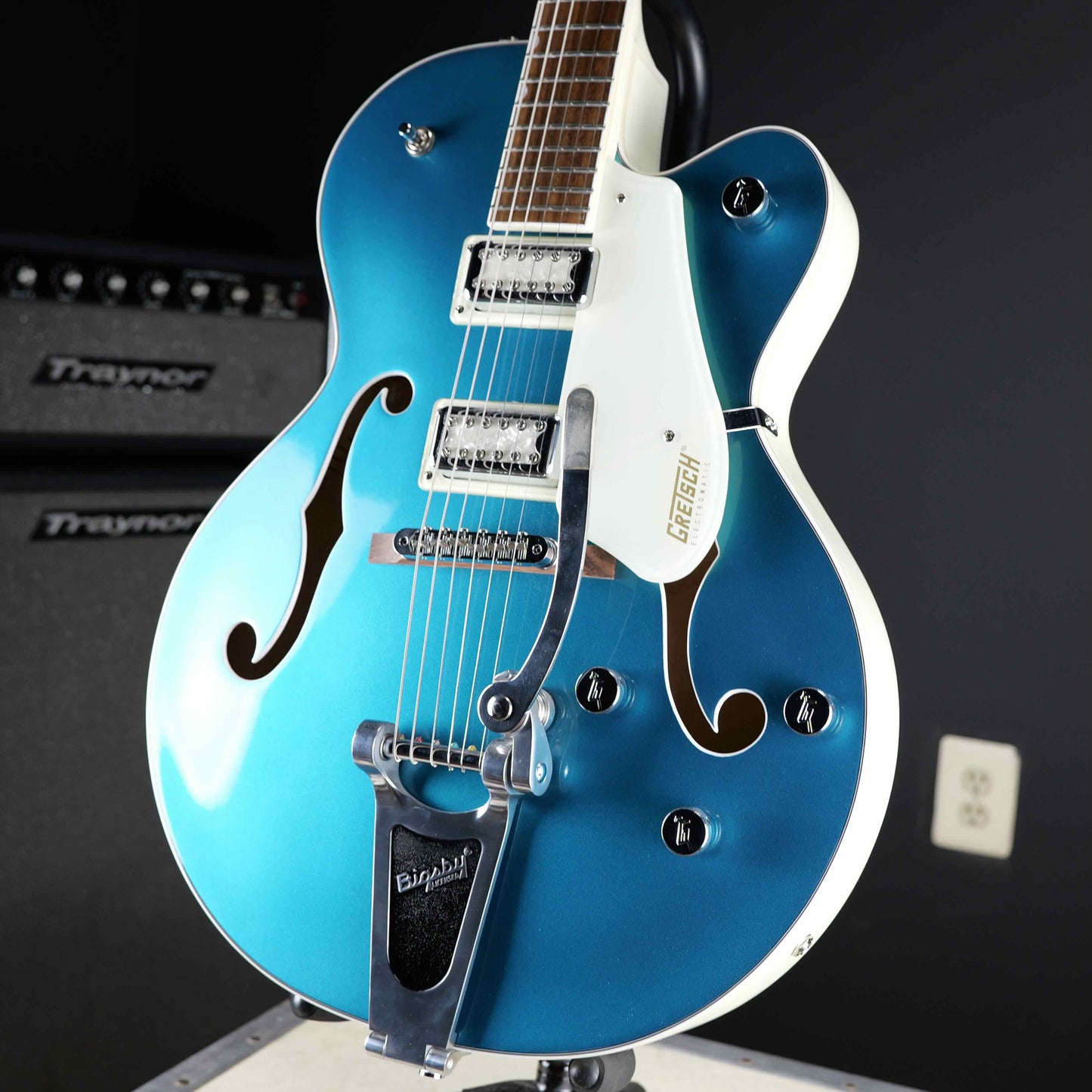 Gretsch G5410T Limited Edition Electromatic"Tri-Five" Hollow Body Two-Tone Ocean Turquoise