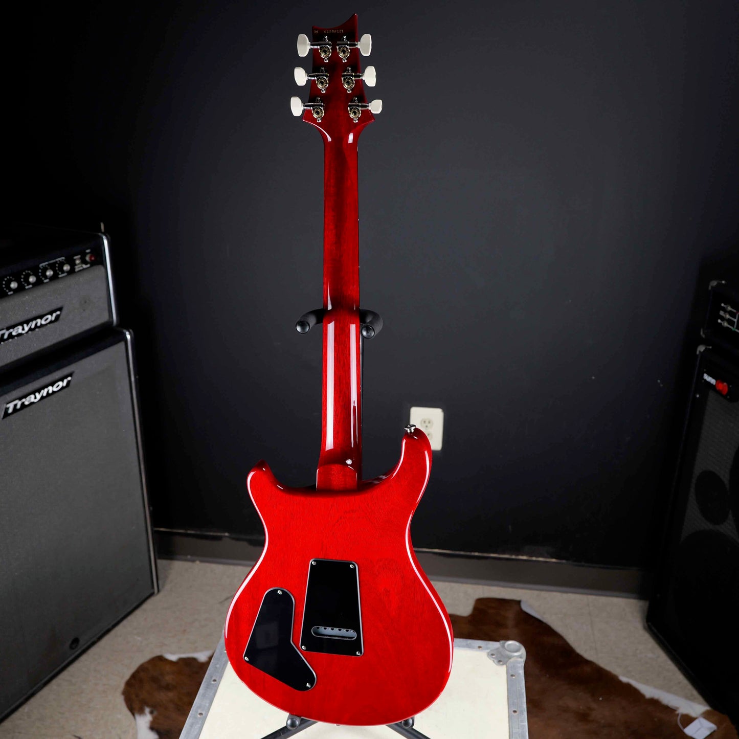 PRS S2 Special Semi-Hollow Limited Run Faded Gray Black Cherry Burst