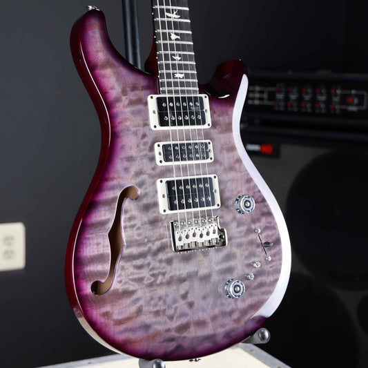 PRS S2 Special Semi-Hollow Limited Run Faded Gray Black Purple Burst